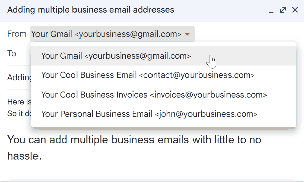 Link multiple email addresses