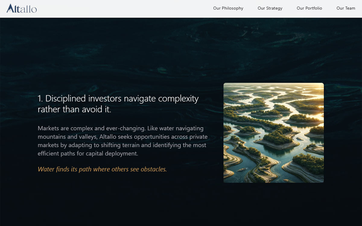 Our Philosophy — altallo