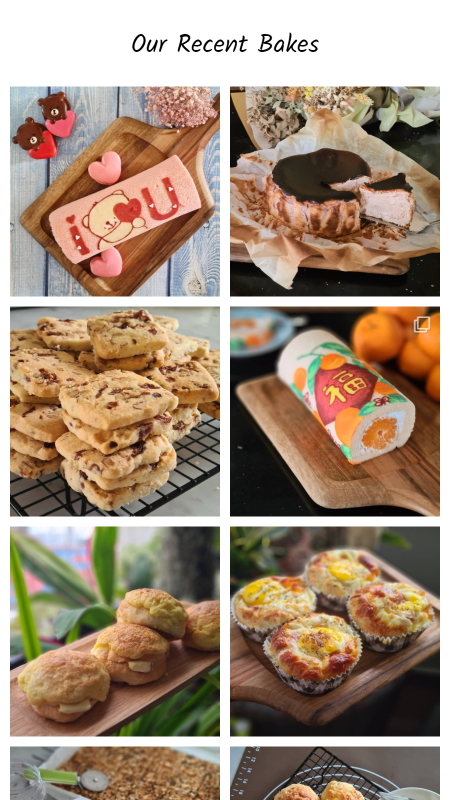 Recent Bakes (Mobile) — Baking Munchies