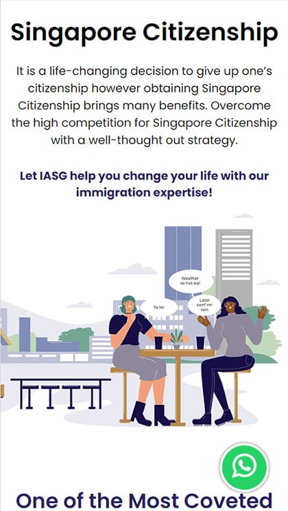 Singapore Citizenship (Mobile) — Immigration@SG