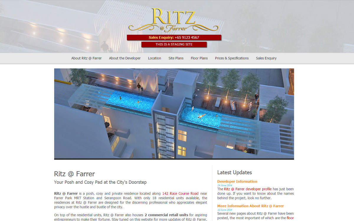Ritz @ Farrer - Main Page