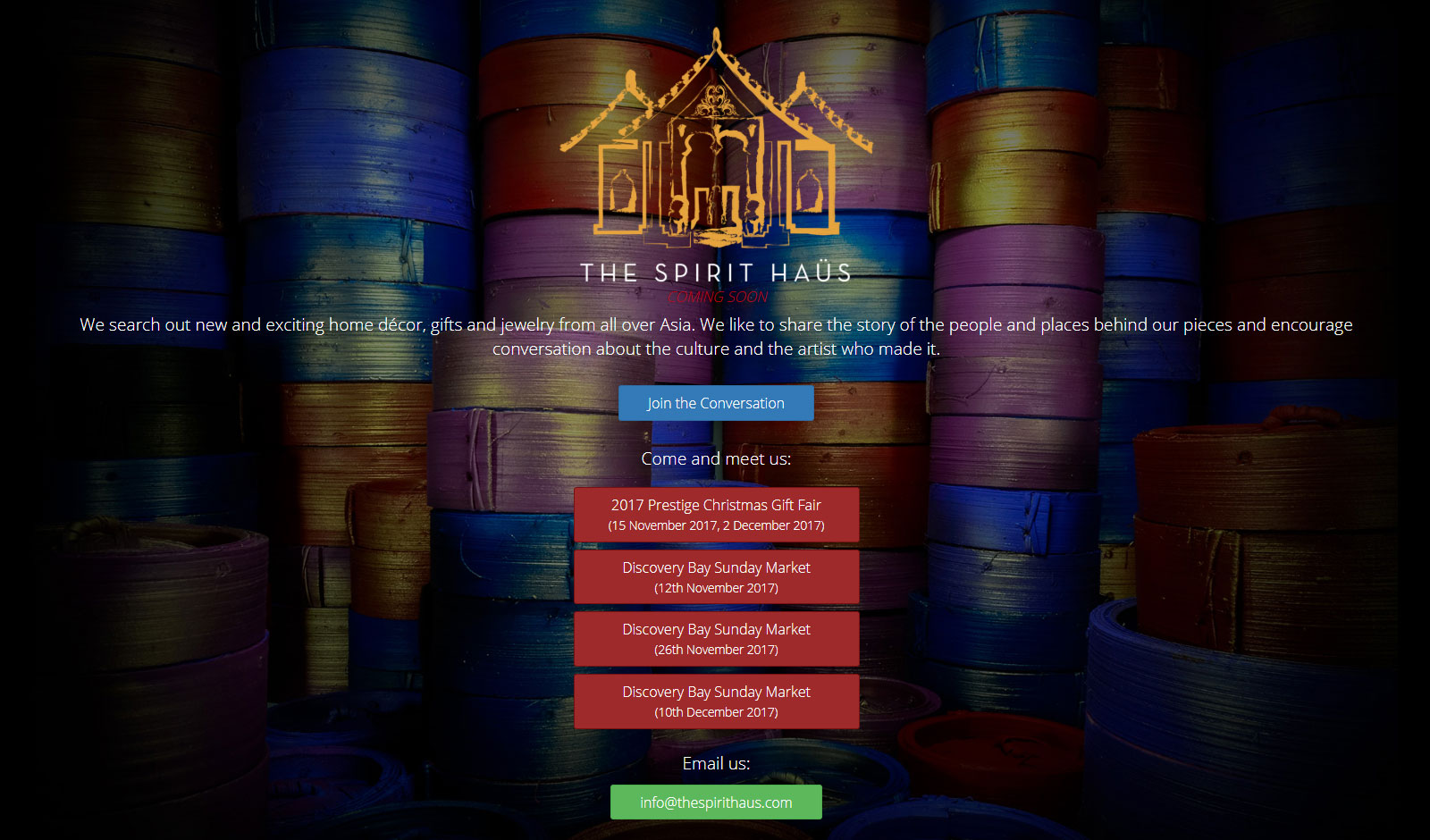 Landing Page — The Spirit Haüs